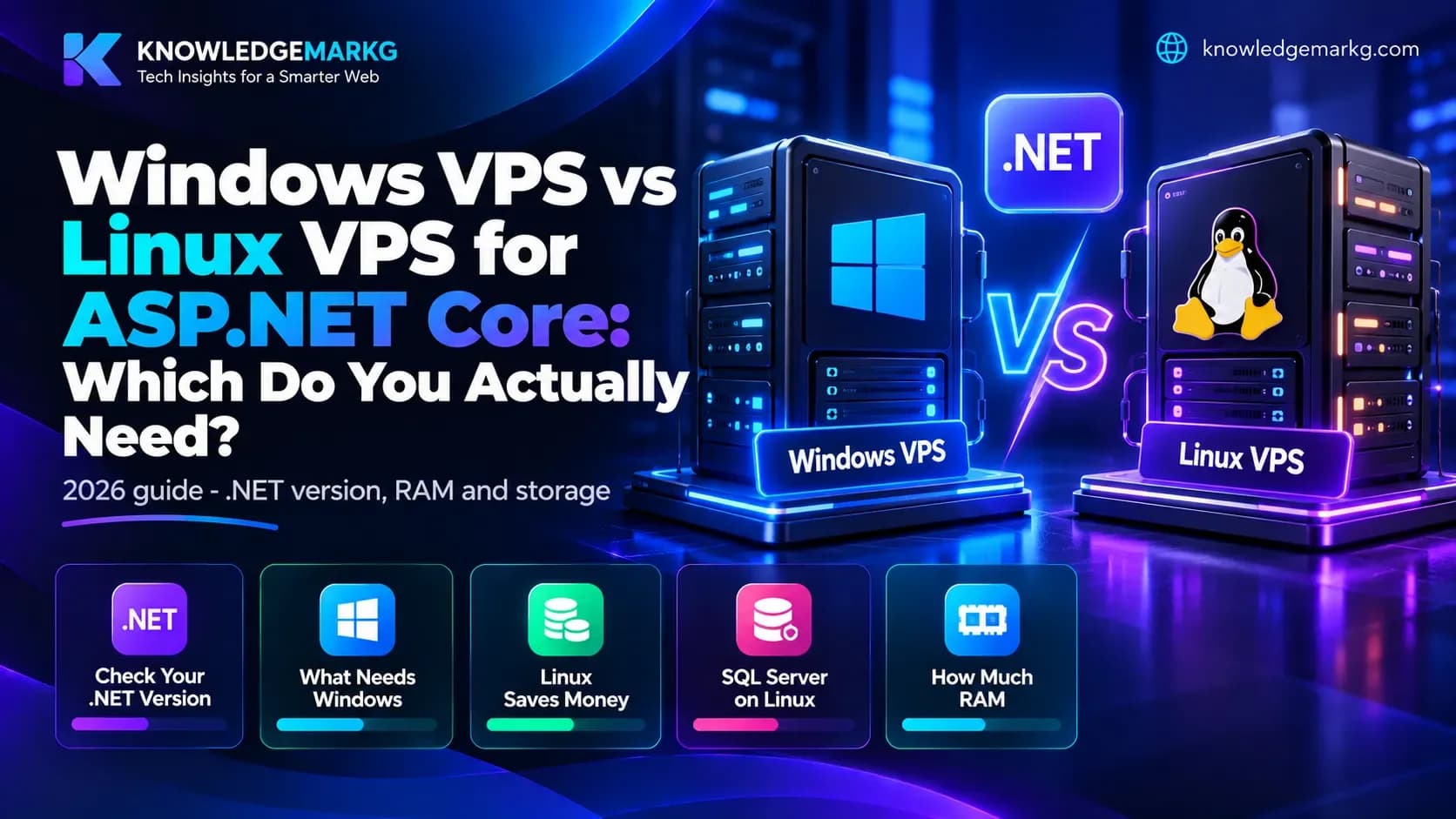 Windows VPS versus Linux VPS servers for hosting an ASP.NET Core application