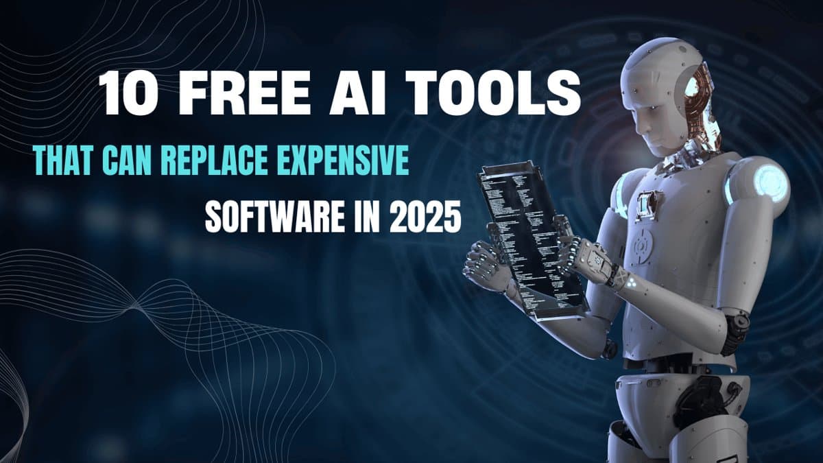 10 Free AI Tools That Can Replace Expensive Software
