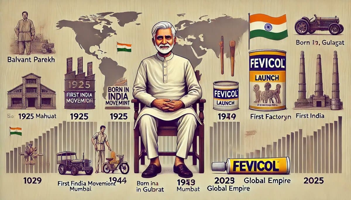 The Inspiring Journey of Fevicol: How Pidilite Revolutionized the Adhesive Industry
