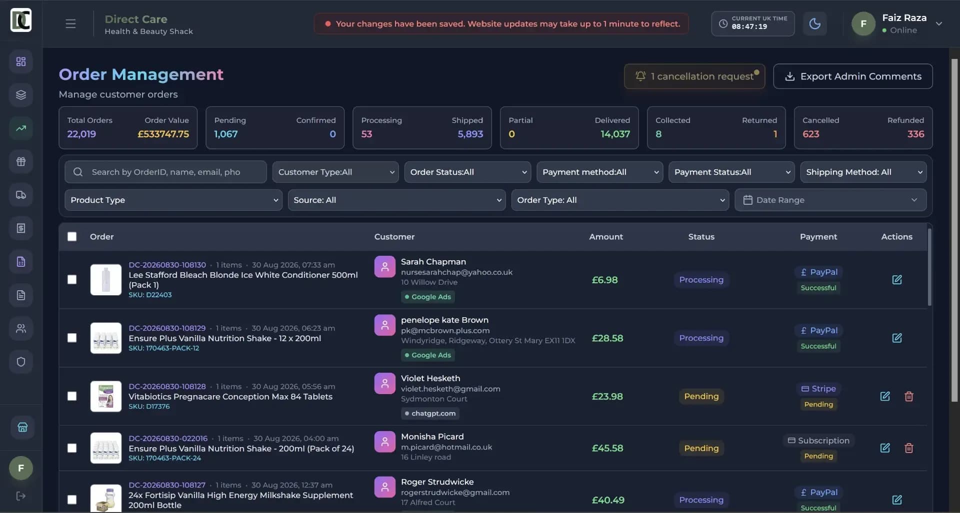 eCommerce Platform (NopCommerce-Style) screenshot 6