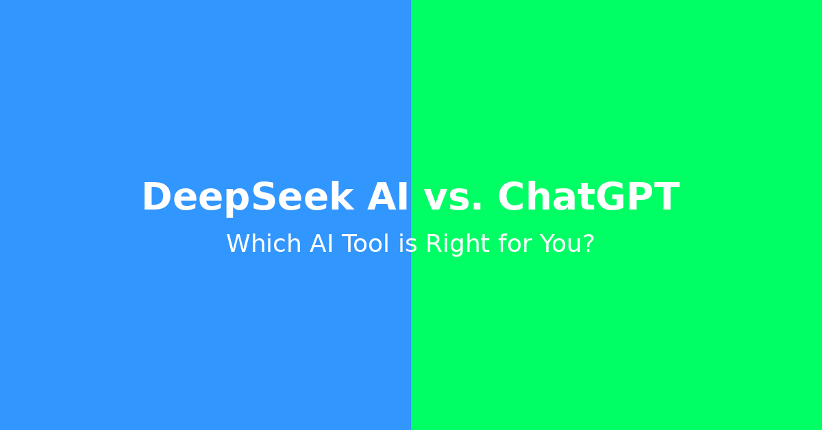 DeepSeek AI vs. ChatGPT: Which AI Powerhouse Fits Your Needs?