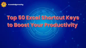 Top 50 Excel Shortcut Keys to Boost Your Productivity in 2025